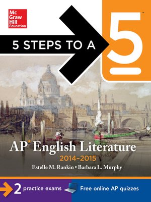 cover image of 5 Steps to a 5 AP English Literature, 2014-2015 Edition